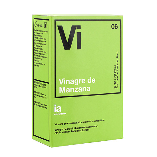 Imagen de Interapothek vinagre de manzana 340 mg 60 cápsulas